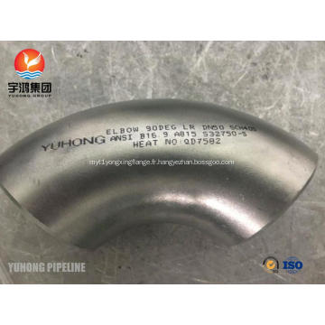 ASTM A815 UNS S32750 Fixation en acier pliant